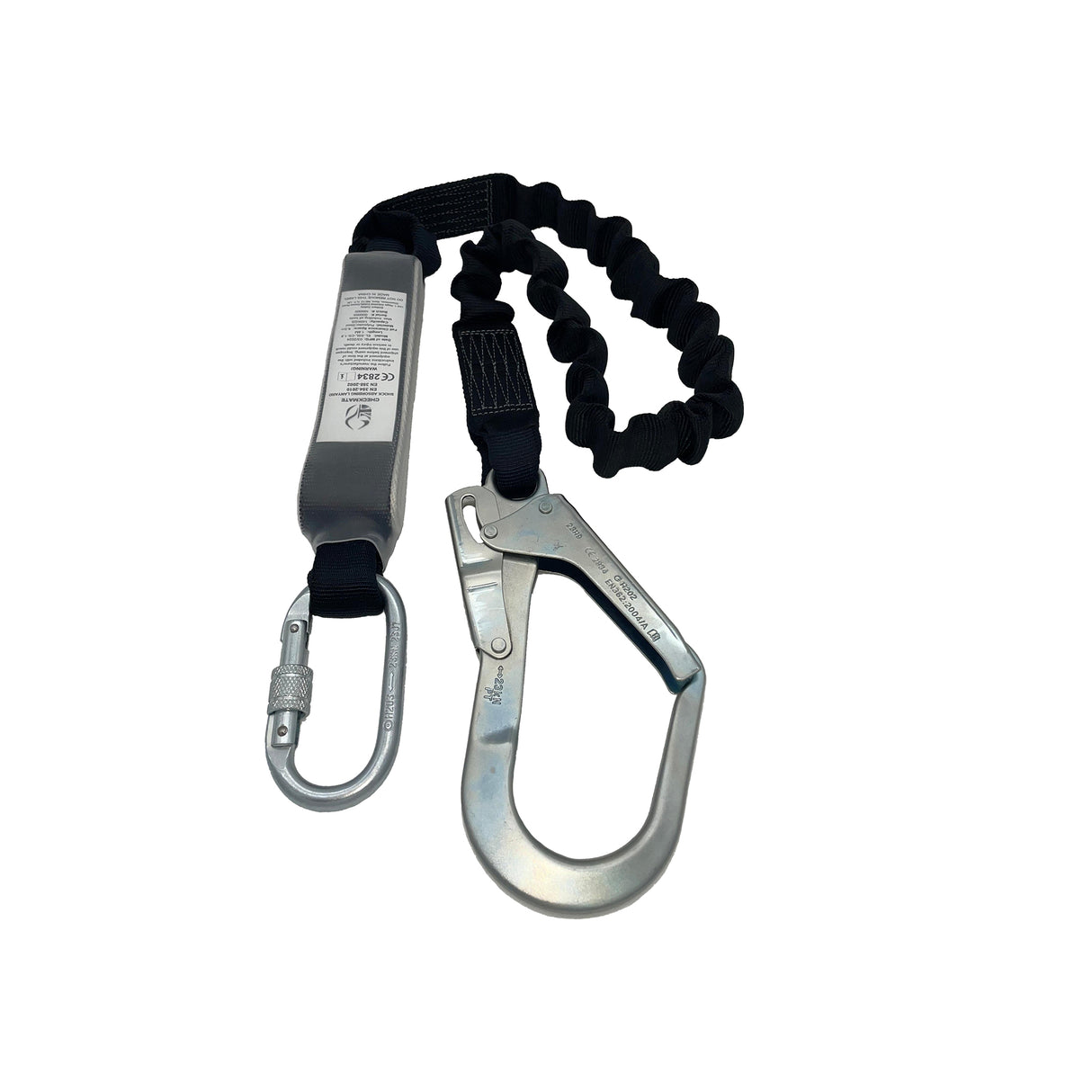 Checkmate Single Leg Elasticated Shock Absorbing Lanyard 1.8m