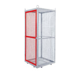 GPC Grenadier Security Cage - Galv'd & Red Doors