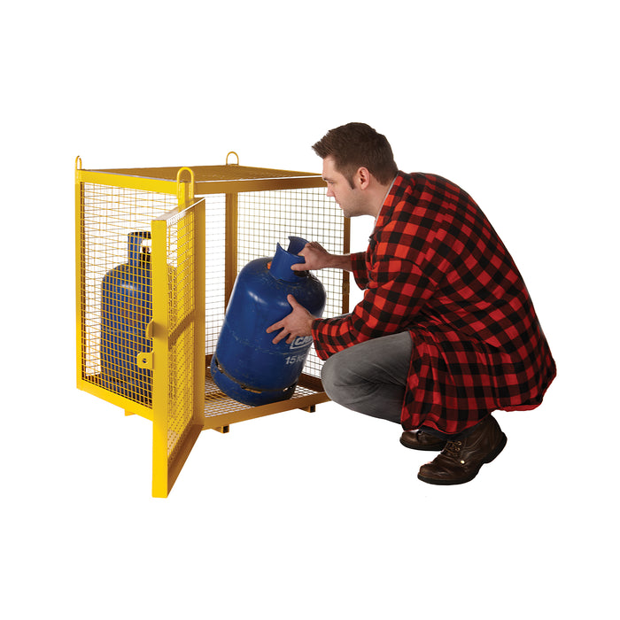 GPC® Grenadier® Security Cage - Static - Yellow