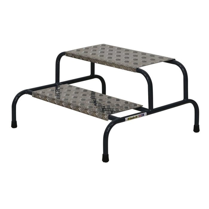 GPC® Climb-It® UK Wide Work Step - 2 Tread - Without Wheels