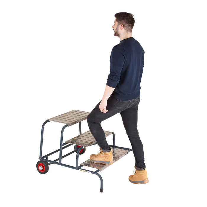 GPC® Climb-It® UK Wide Work Step - 2 Tread - Without Wheels