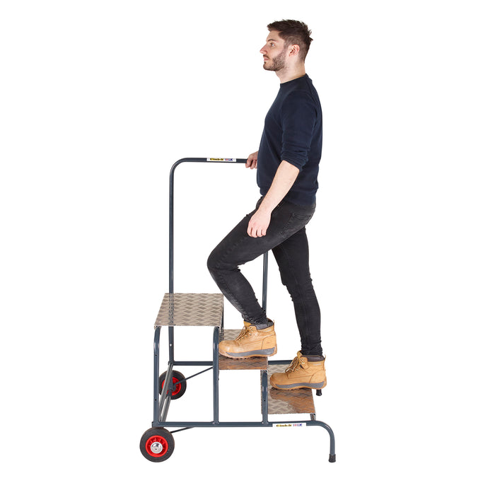 GPC® Climb-It® UK Wide Work Step - 2 Tread - Without Wheels