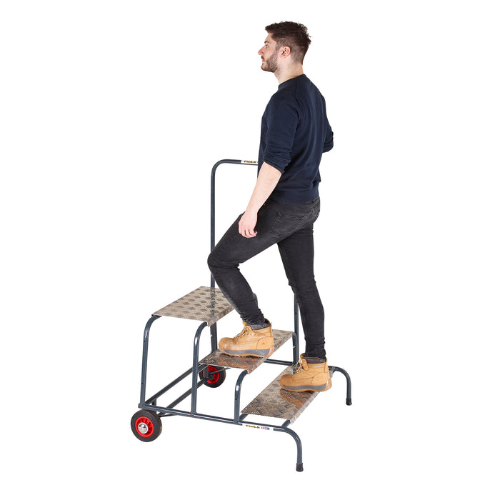 GPC® Climb-It® UK Wide Work Step - 2 Tread - Without Wheels