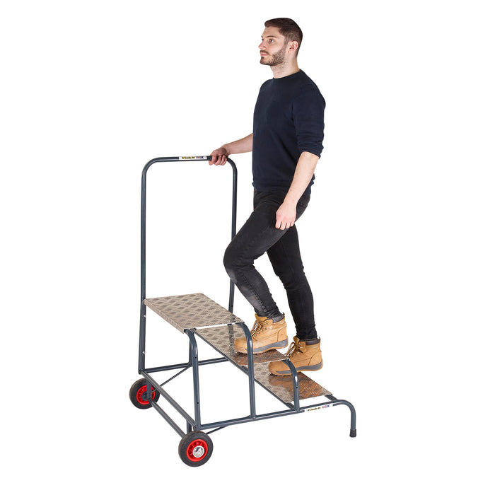 GPC® Climb-It® UK Wide Work Step - 2 Tread - Without Wheels