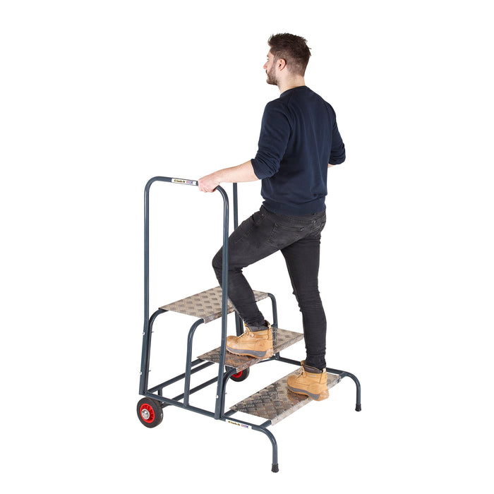 GPC® Climb-It® UK Wide Work Step - 2 Tread - Without Wheels