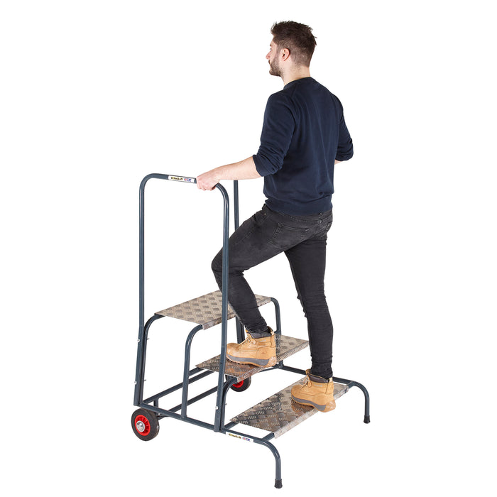 GPC® Climb-It® UK Wide Work Step - 2 Tread - Without Wheels