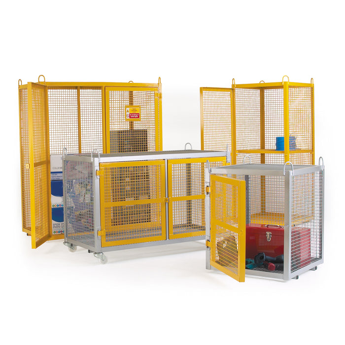 GPC® Grenadier® Security Cage - Static - Yellow