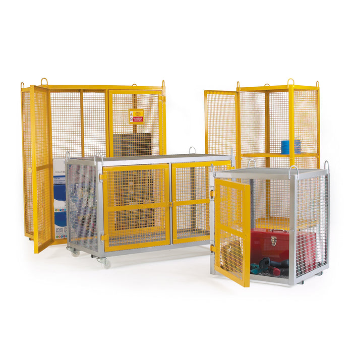 GPC® Grenadier® Security Cage - Static - Yellow