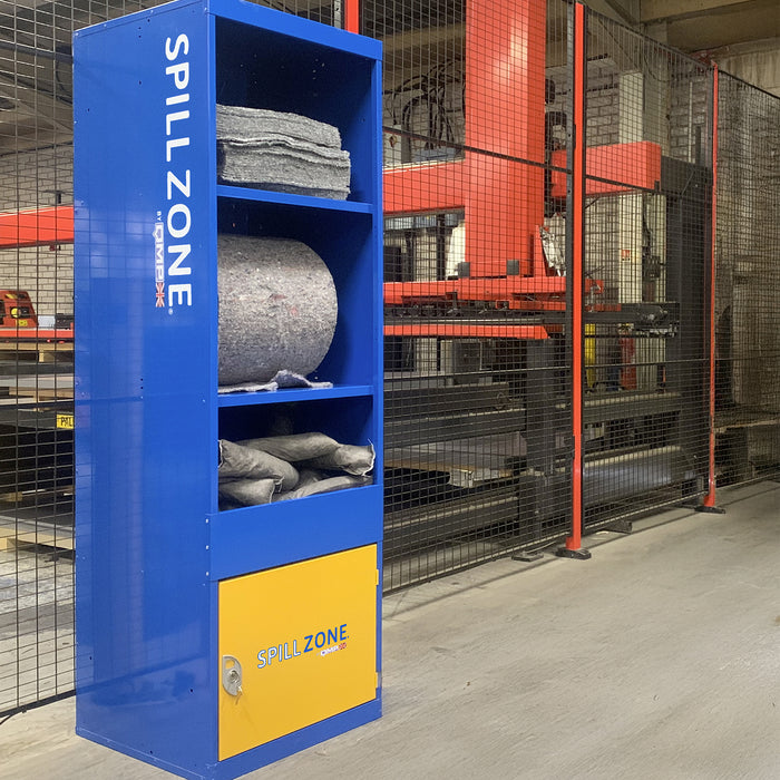 QMP® SpillZone® Absorbent Dispensing Stations - 1820Hx550Wx550Dmm