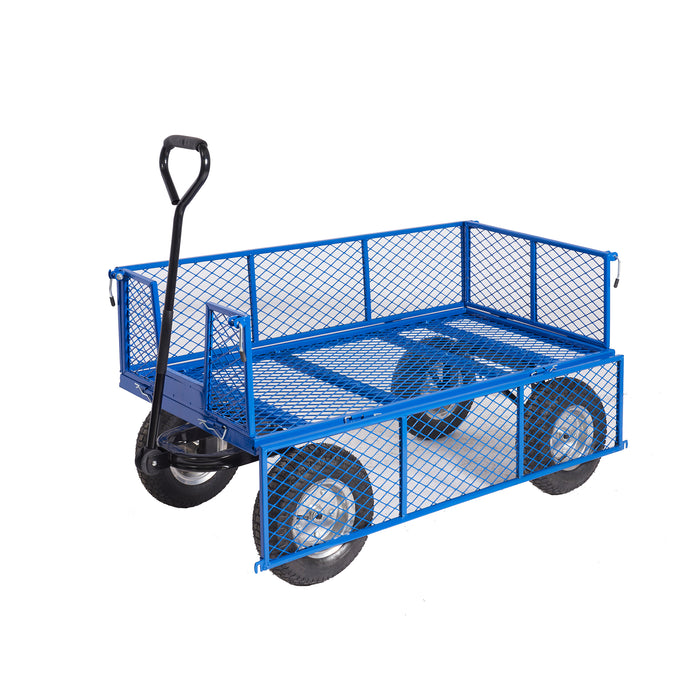 GPC® Apollo® Platform Truck With Reach Compliant Wheels - Mesh Base