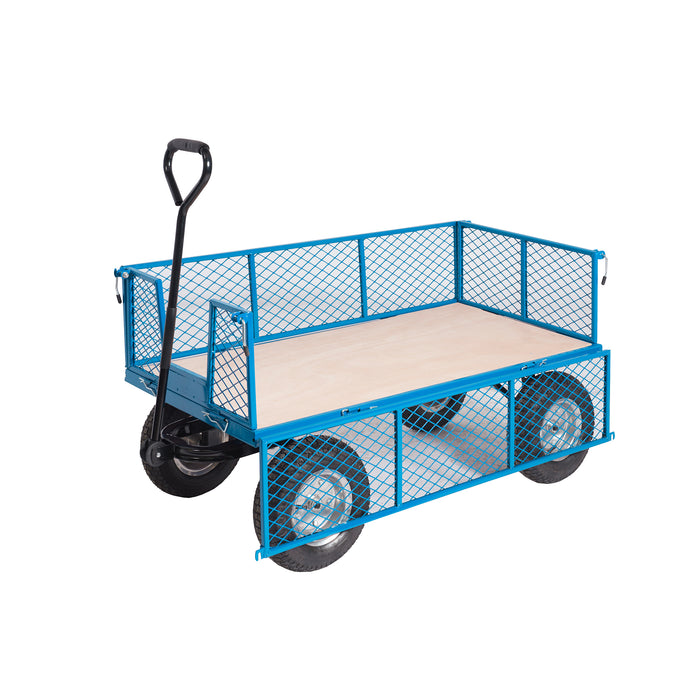 GPC® Apollo® Platform Truck With Reach Compliant Wheels - Mesh Base