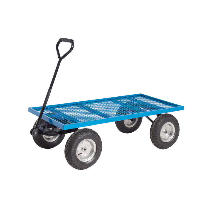 GPC® Apollo® Platform Truck With Reach Compliant Wheels - Mesh Base