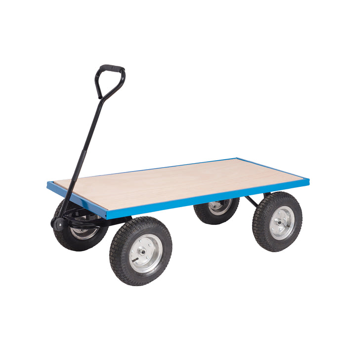GPC® Apollo® Platform Truck With Reach Compliant Wheels - Mesh Base