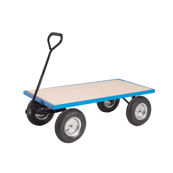 GPC® Apollo® Platform Truck With Reach Compliant Wheels - Mesh Base