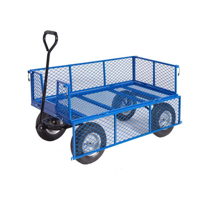 GPC® Apollo® Platform Truck With Reach Compliant Wheels - Mesh Base