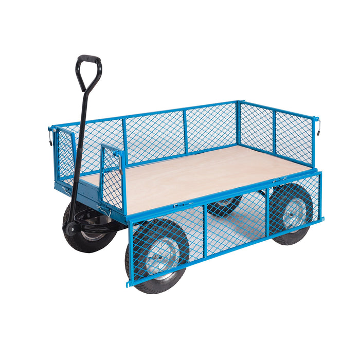 GPC Apollo Platform Truck With Reach Compliant Wheels - Mesh Base