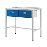 QMP Team Leader Workstations - with Flat Top Drawer & Cupboard