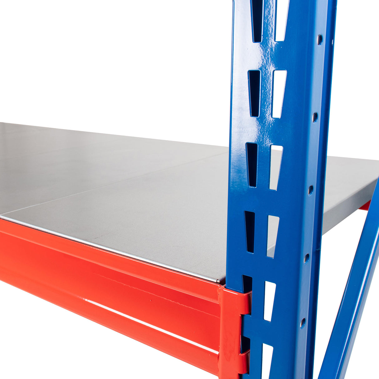 Anco TS Longspan Shelving Starter Bay with 3 levels of Chipboard