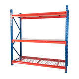 Anco TS Longspan Shelving Bays with 3 Chipboard Deck levels