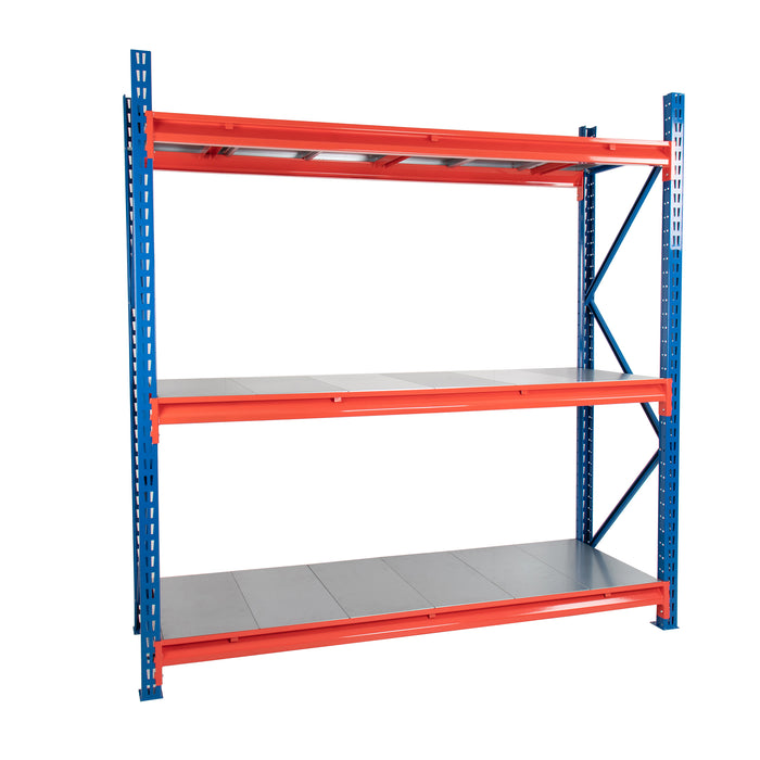 Anco® TS Longspan Shelving Bays 3 Chipboard Deck levels 1984x1229x471