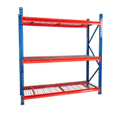 Anco TS Longspan Shelving Extension Bay with 3 levels of Chipboard