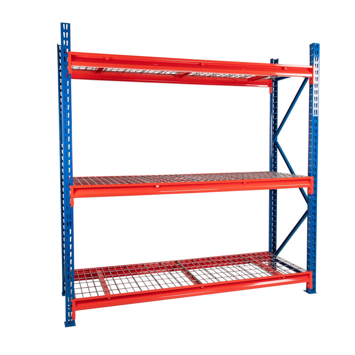 Anco TS Longspan Shelving Extension Bay with 3 levels of Chipboard