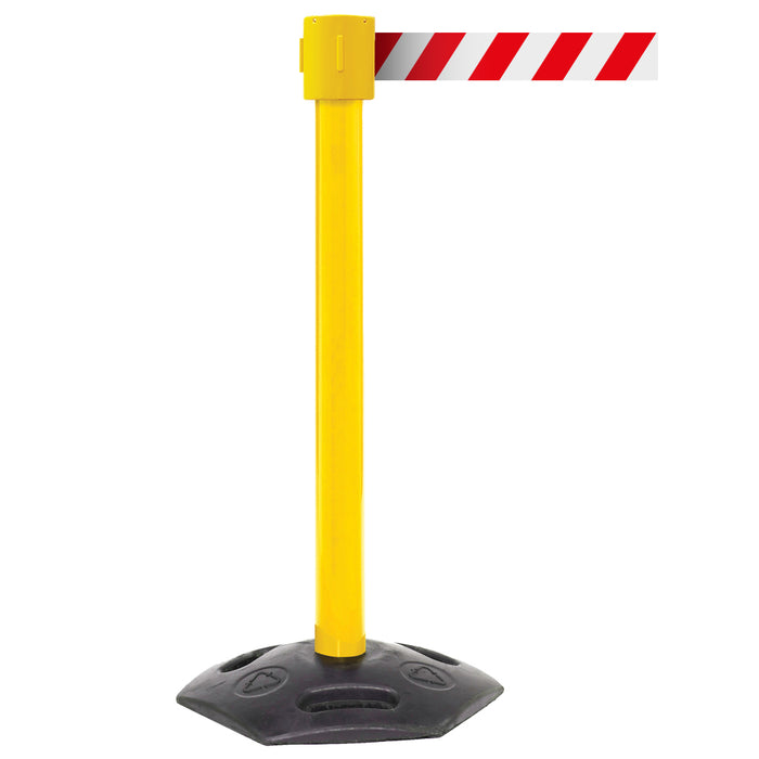 GPC® Obex® Premium Weatherproof Belt Barrier - Chevron - 10,600 Long