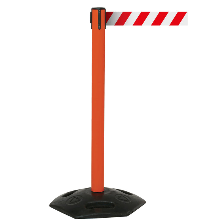 GPC® Obex® Weatherproof Single Belt Barrier - Chevron - 3400 Long