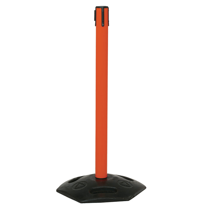 GPC® Obex® Weatherproof Single Belt Barrier - Chevron - 3400 Long