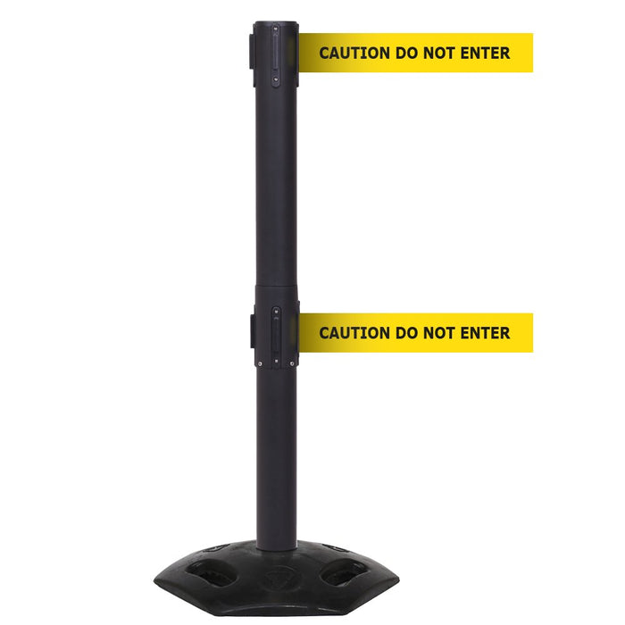 GPC® Obex® Weatherproof Single Belt Barrier - Chevron - 3400 Long