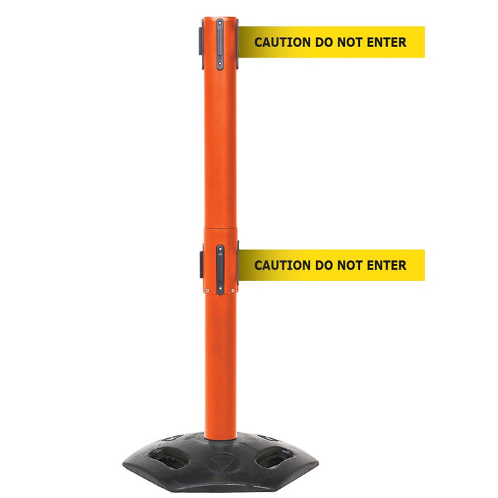 GPC® Obex® Weatherproof Single Belt Barrier - Chevron - 3400 Long