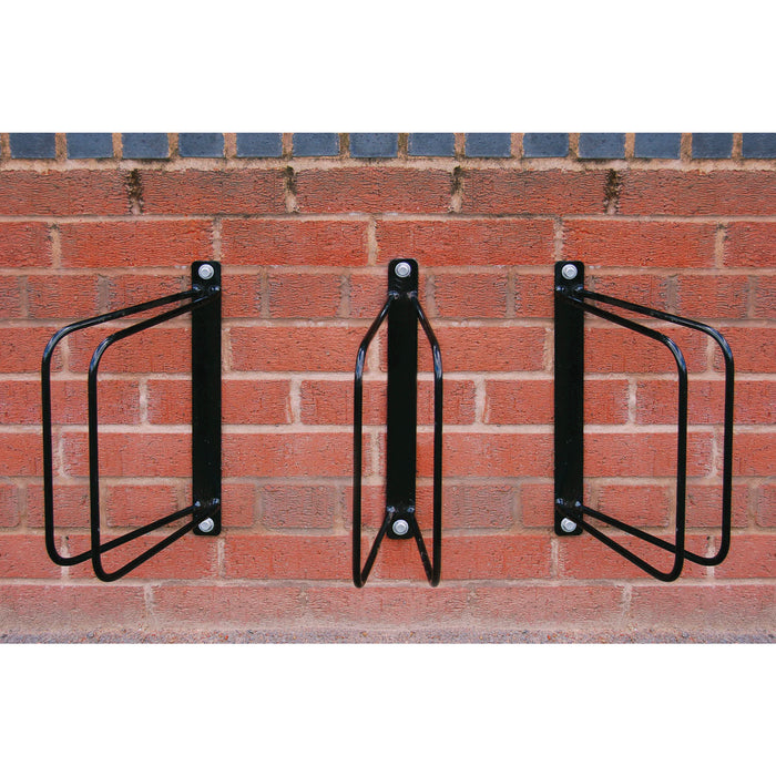 QMP® Wall Mounted Bike Racks - H.400 W.100 D.260mm