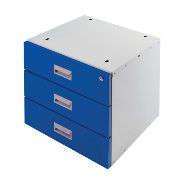 QMP® Team Leader Workstations - Triple Drawer H.435 W.420 D.420