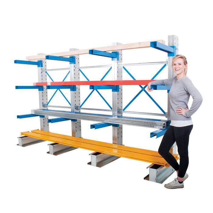 Anco Cantilever Shelving Starter Double Side
