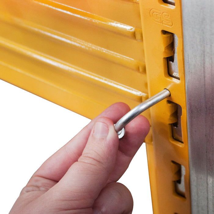 Anco® Pallet Racking 2 Bay Run with 2700mm Wide Beams