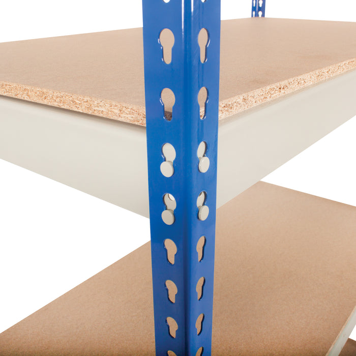 Anco® Rivet Trolley Shelving c/w 4 Chipboard Shelves
